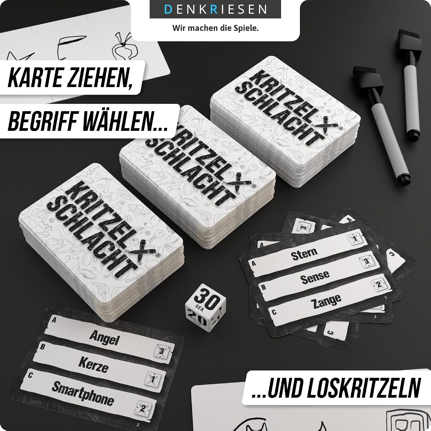 Denkriesen - Partyfieber 'KRITZELSCHLACHT'