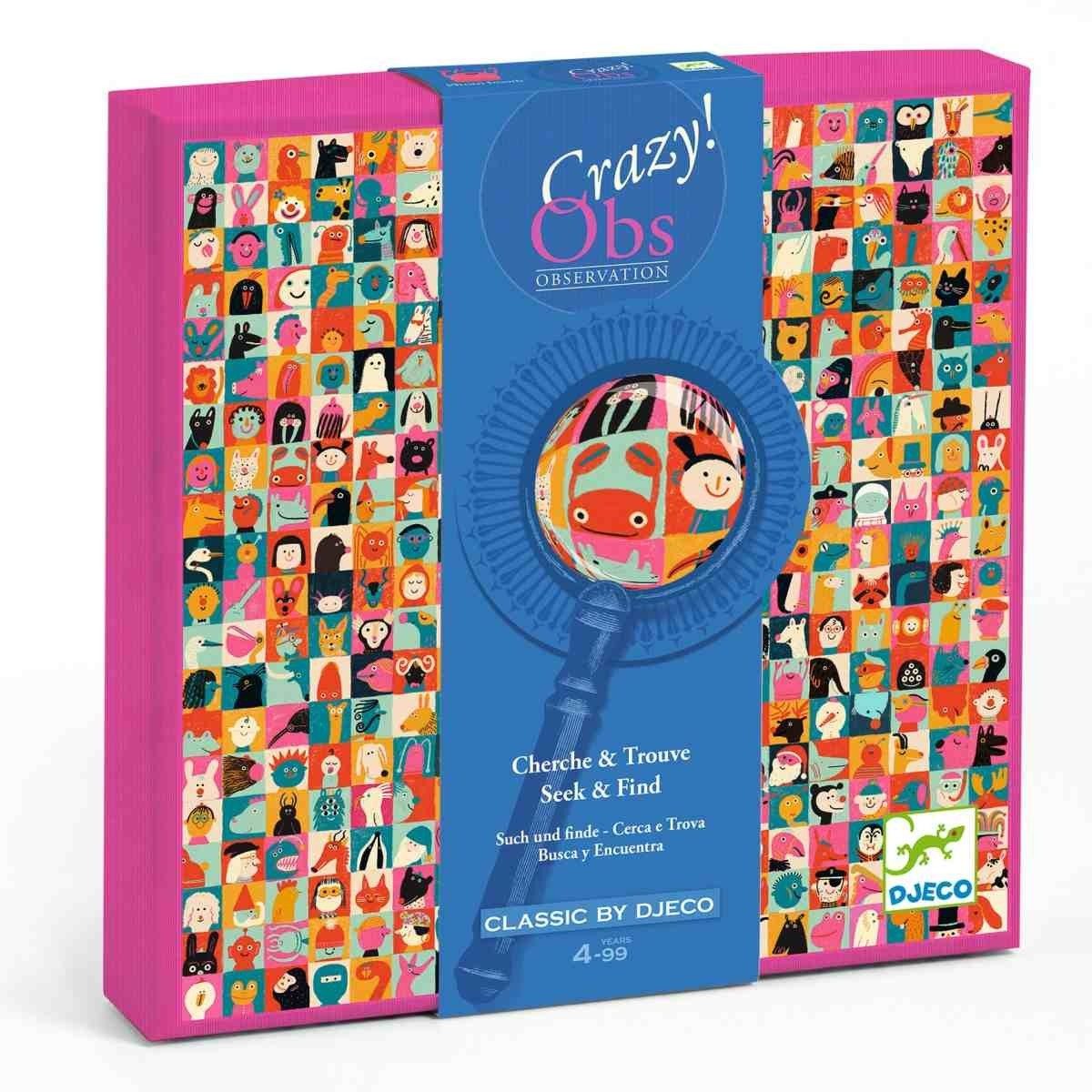 Djeco Wimmelspiel Crazy! Obs 'Photo Box'