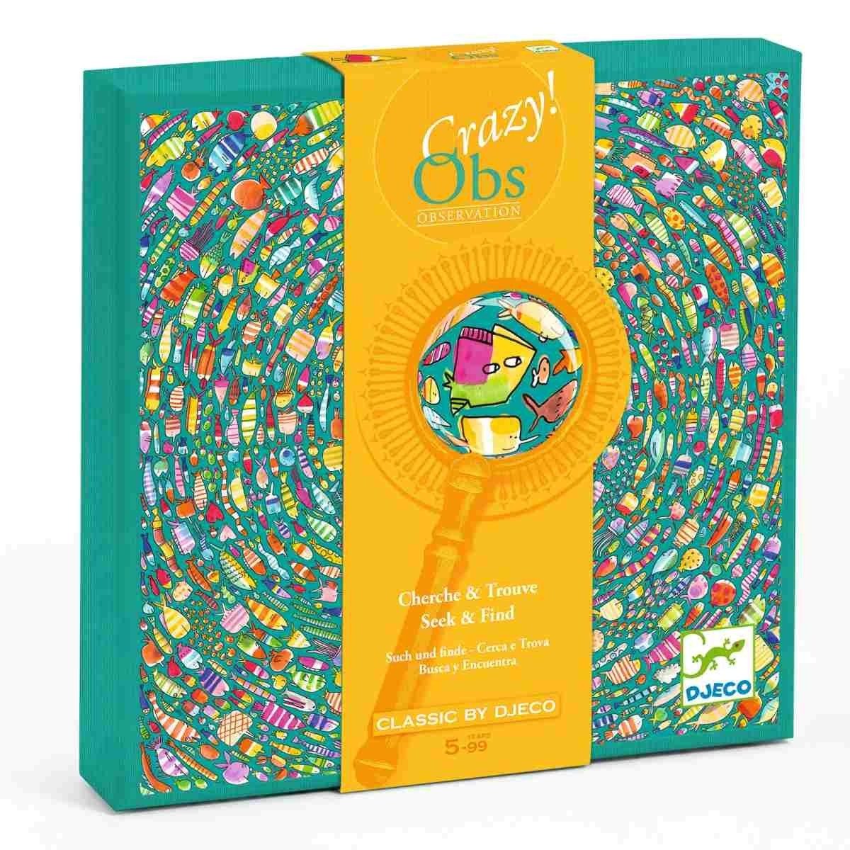 Djeco Wimmelspiel Crazy! Obs 'Fishy Fish'